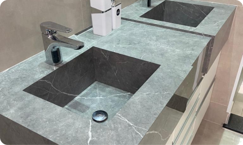 Montagem em Porcelanato